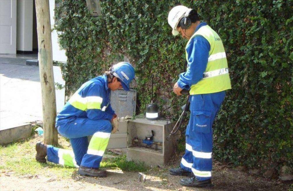 Aguas del Norte renueva medidores de agua