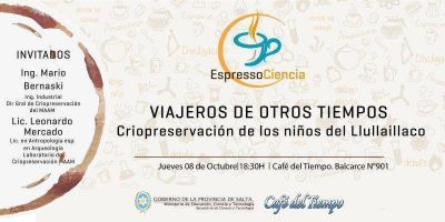 Se realizar� un debate sobre la criopreservaci�n de los ni�os del Llullailalco en el Espresso Ciencia