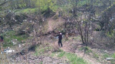 �Cacho� Duarte recorri� la zona del r�o en Olivera