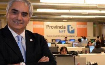 Montoya inaugura terminales de Provincia Net en Lincoln