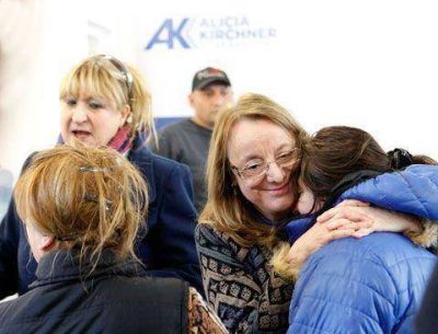 Alicia Kirchner: �deseo seguir escuch�ndolos�