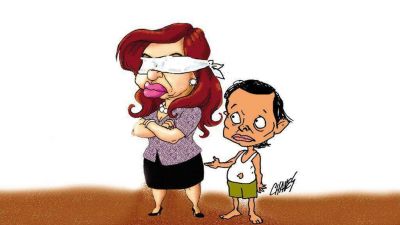 La falacia de CFK y el ocultamiento de la pobreza