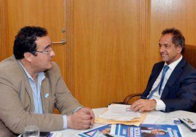 El intendente de A�elo se reuni� con Daniel Scioli