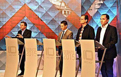 Rico debate de candidatos con la ausencia de Carlos Arroyo