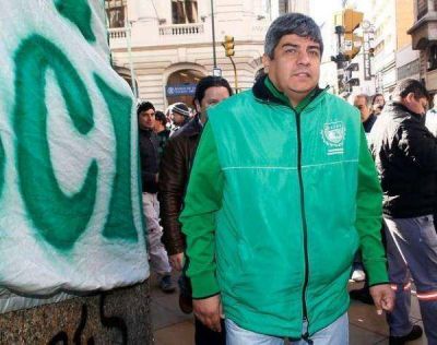 Protesta de camioneros de residuos