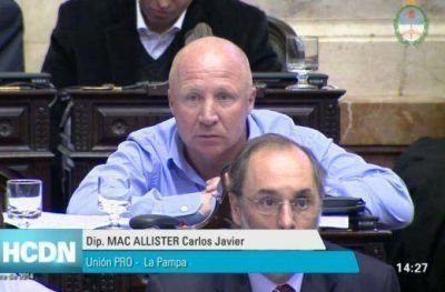 Mac Allister le reclam� la deuda a Naci�n