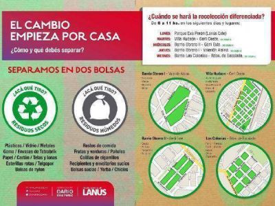 Primera etapa del Programa de Recolecci�n Domiciliario