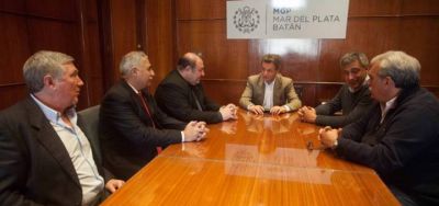 Pulti recibi� a las autoridades de la Asociaci�n de Residentes Armenios de Mar del Plata