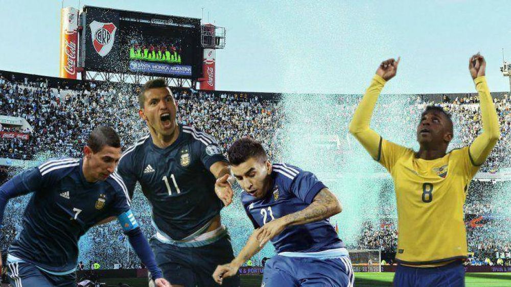 Sin Messi, con Tevez en el banco y ante Ecuador, la Seleccin arrancar su camino