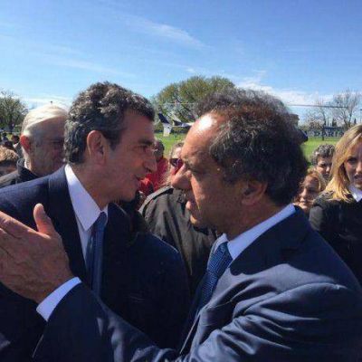 En Chivilcoy se concret� el encuentro m�s esperado dentro del oficialismo: Scioli y Randazzo