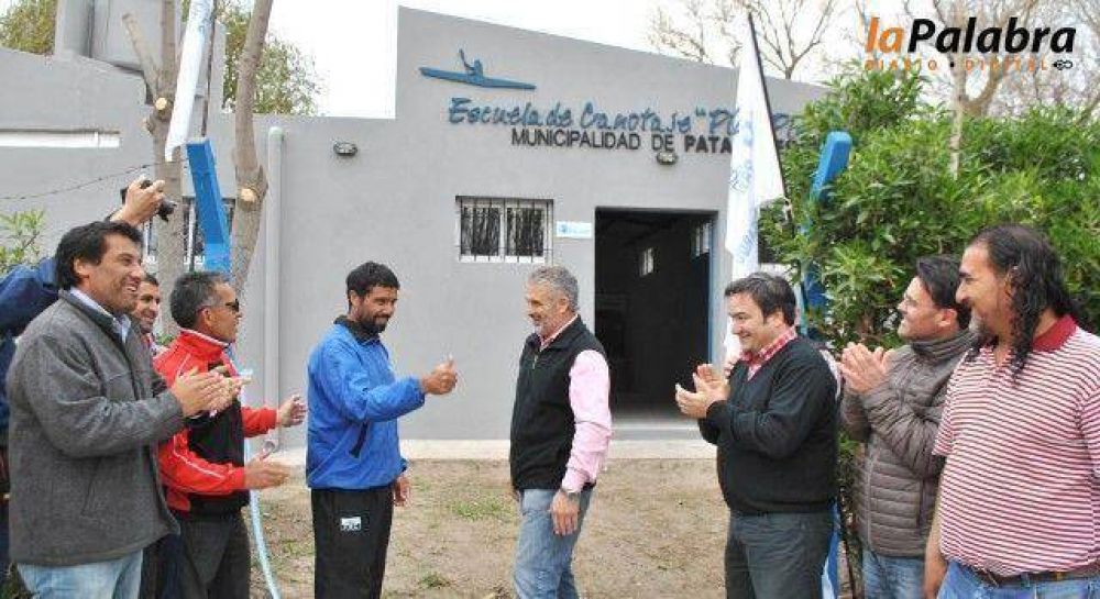 Curetti inaugur la ampliacin de la Escuela Municipal de Canotaje