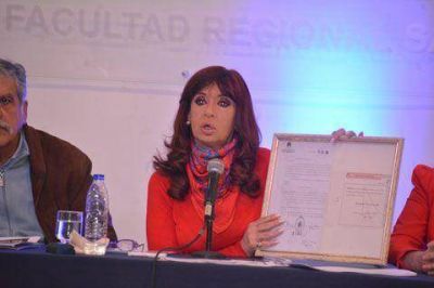 Cristina encabezar� un acto este viernes