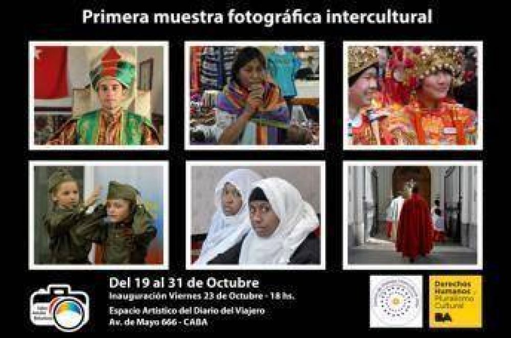 Muestra fotográfica intercultural en la ciudad de Buenos Aires