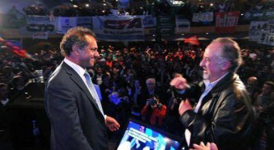 Scioli a la CTA kirchnerista: �Me comprometo a cuidar los derechos adquiridos�