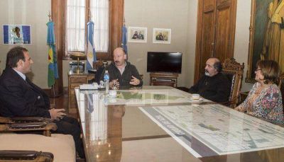 El Intendente recibi� al Juez de Familia y a la Coordinadora del Servicio Zonal