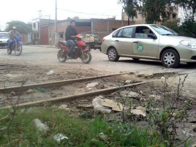 Peligro en las v�as de San Pedro