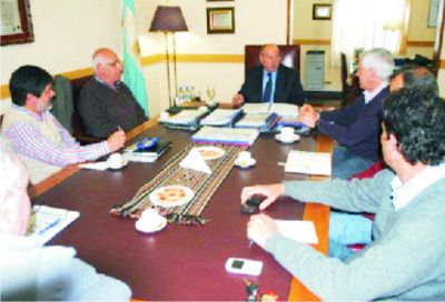 La situaci�n h�drica fue tratada en una reuni�n del Gabinete Municipal