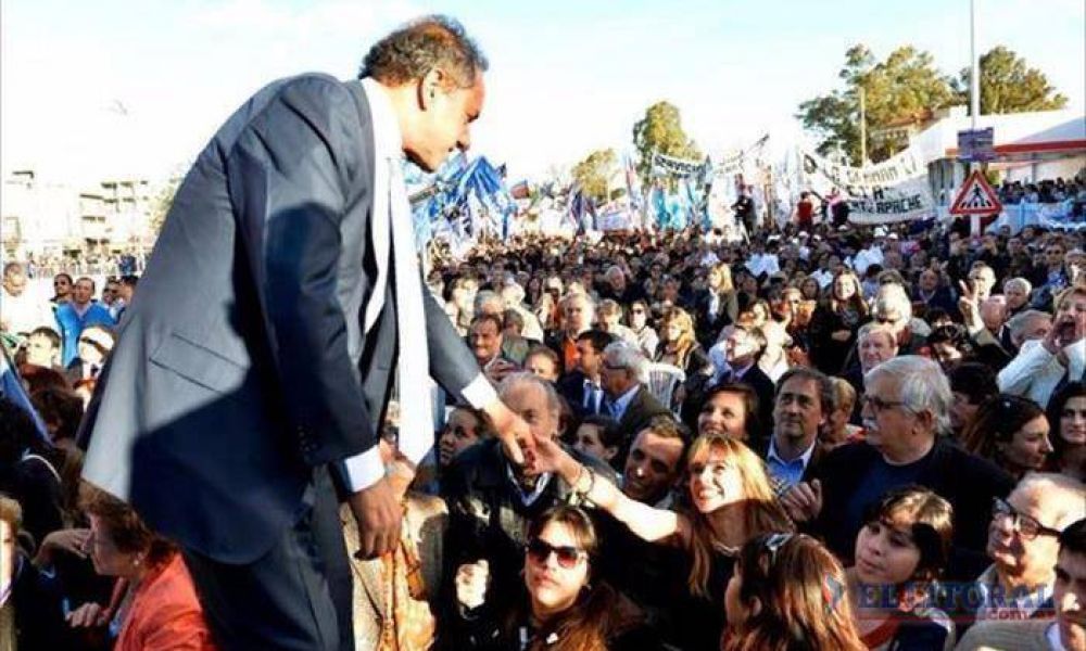 Recta final para la campa�a, Corrientes espera por Daniel Scioli y Stolbizer
