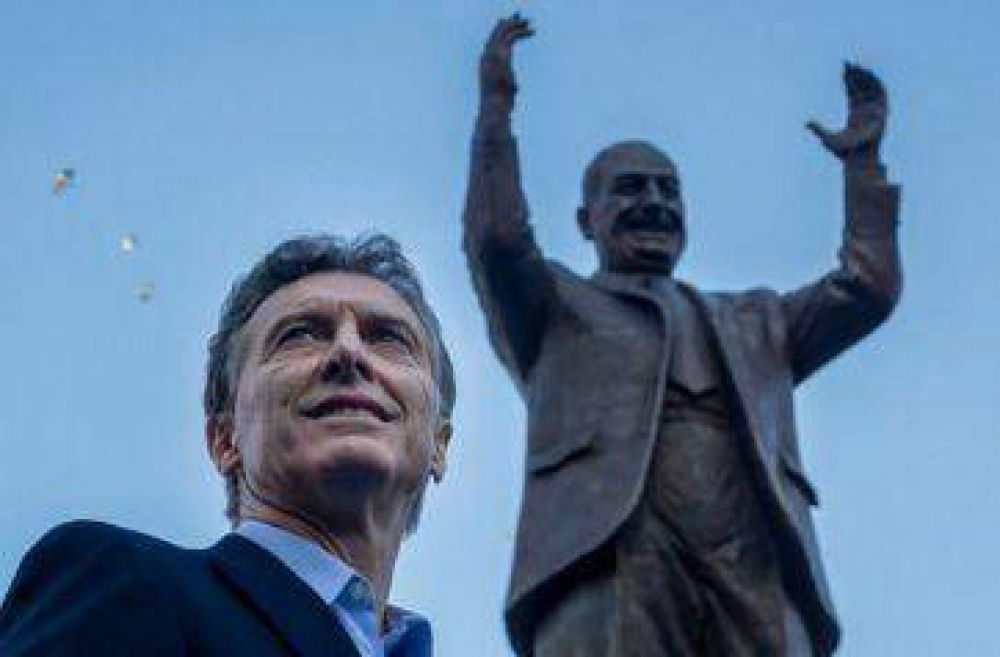 Macri, su Per�n y la pena de Espinoza