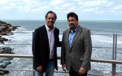 En Mar del Plata, Scioli inform� que crear�a Ministerio de Turismo y Deporte si es presidente
