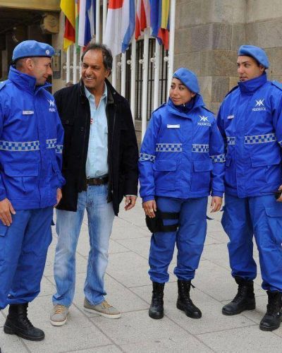 Scioli: �En pocos d�as, la Polic�a Local ha tenido resultados muy positivos�
