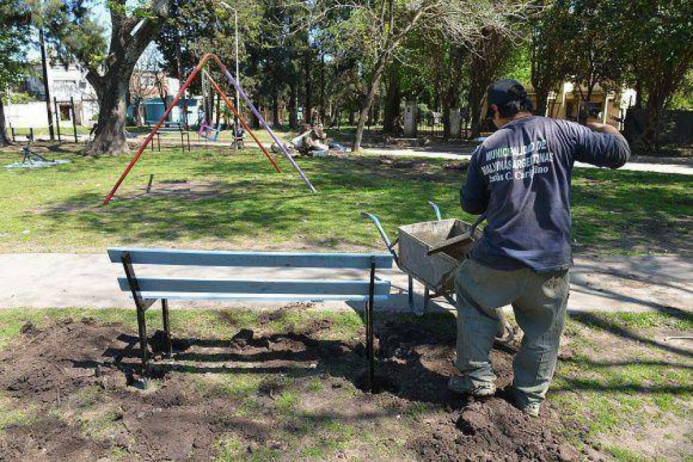La Municipalidad de Malvinas Argentinas renueva la Plaza Sosa