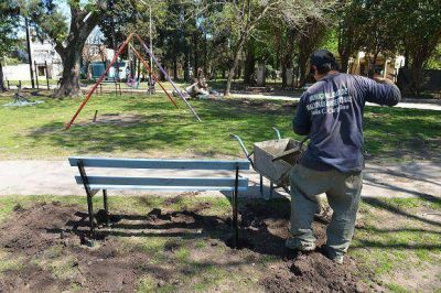 La Municipalidad de Malvinas Argentinas renueva la Plaza Sosa