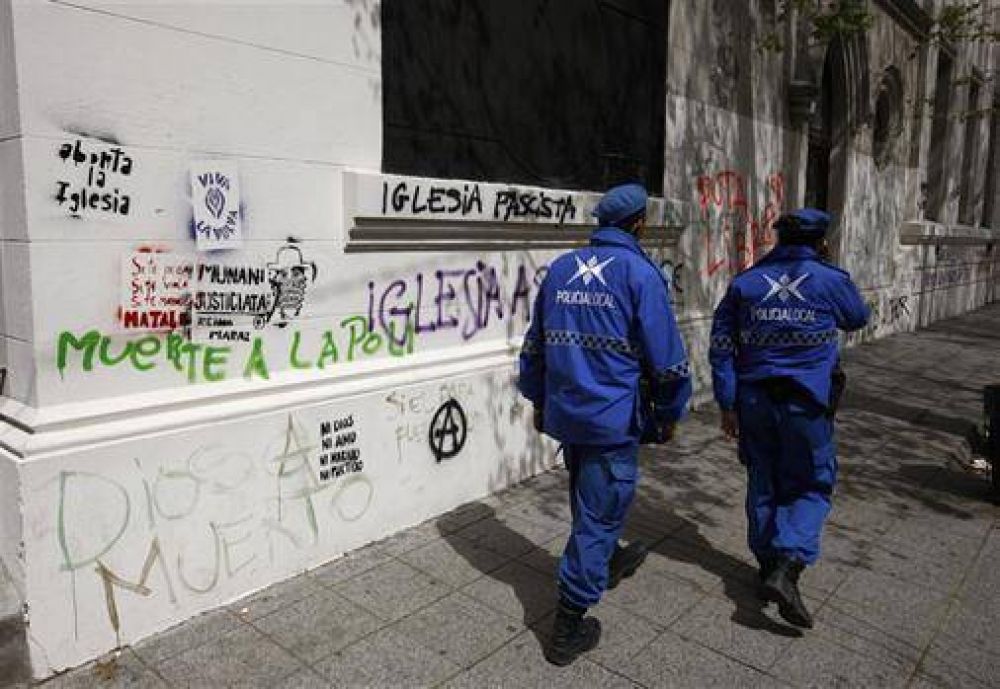 Tras la represin policial, Mar del Plata se convirti en un foco de vandalismo