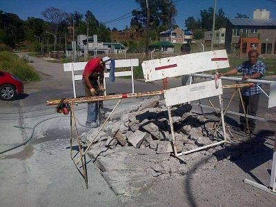 Avanzan con las obras de repavimentaci�n
