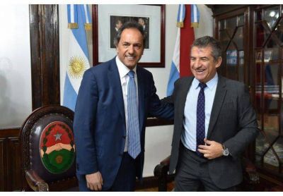 Urribarri acompa�ar� a Scioli a los encuentros con Dilma Roussef y Tabar� V�zquez