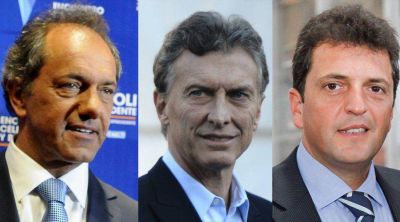 Seg�n encuestas, solo Massa podr�a ganarle a Scioli en caso de una segunda vuelta