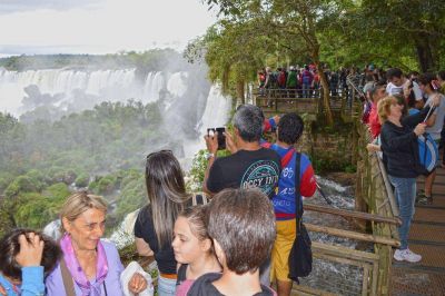 Cataratas: 21.057 visitantes durante el fin de semana largo