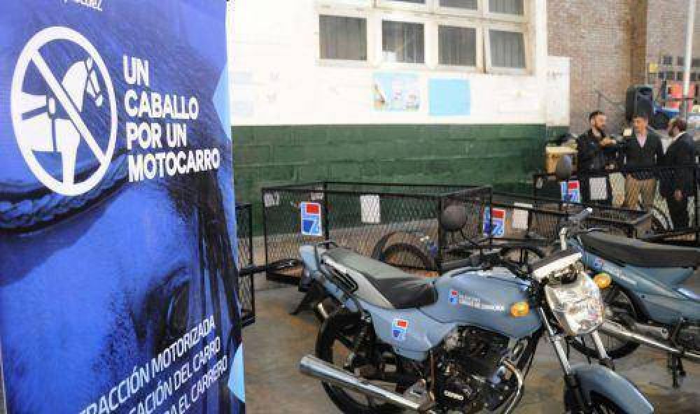 Presentaron el programa �Un caballo por un motocarro�