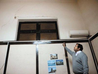 Clausuraron un sector del Ministerio de Turismo