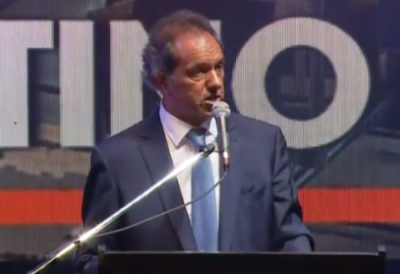Scioli: �Hasta Axel est� dispuesto a regularizar la situaci�n con fondos buitre�