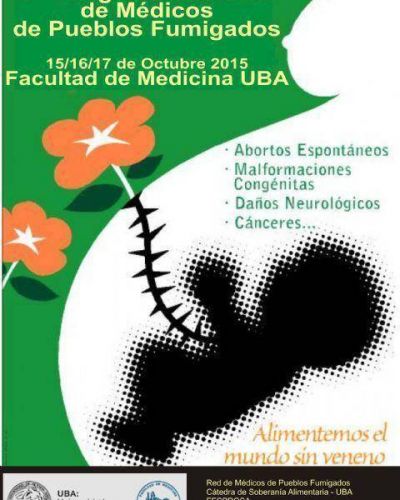 UPVA de Ramallo presente en el Congreso nacional de m�dicos de pueblos fumigados 2015