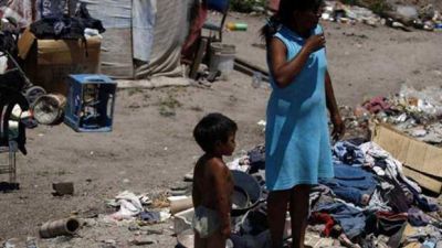 La pobreza es cinco veces la del Indec