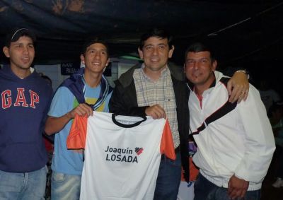 Losada: �Vamos a fomentar las actividades deportivas en los barrios�