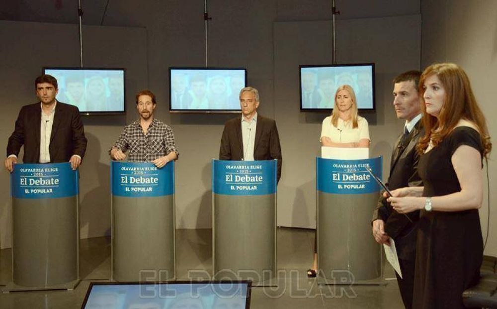 Los candidatos a intendente participaron de un histrico debate en EL POPULAR