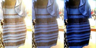 Revelaron por qu� el vestido se ve�a dorado y blanco o negro y azul