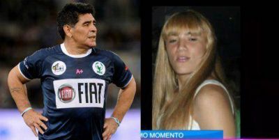La historia detrás de la foto prohibida de Rocío Oliva: la mentira a Maradona