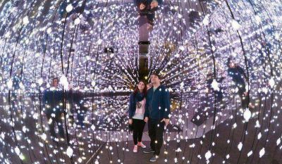 Festival de se�ales de luz en Praga