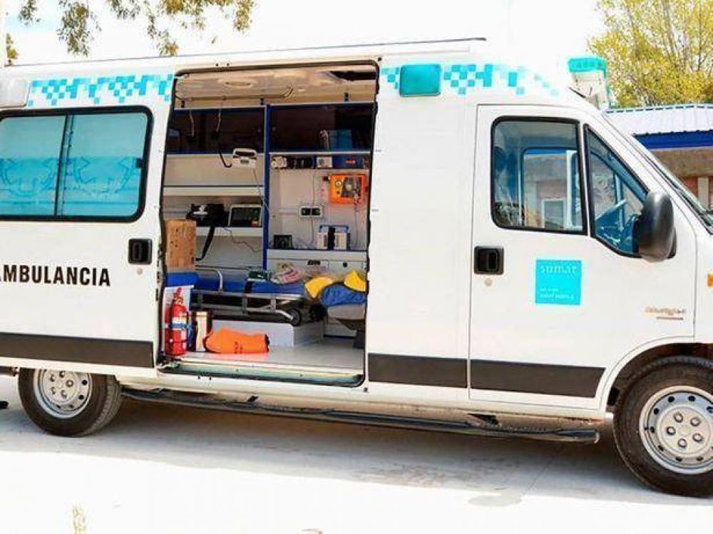 El sistema de salud pblico ya cuenta con dos nuevas ambulancias