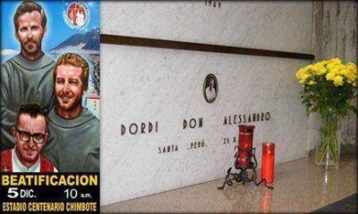 Exhumaron los restos de los primeros sacerdotes m�rtires de Per�