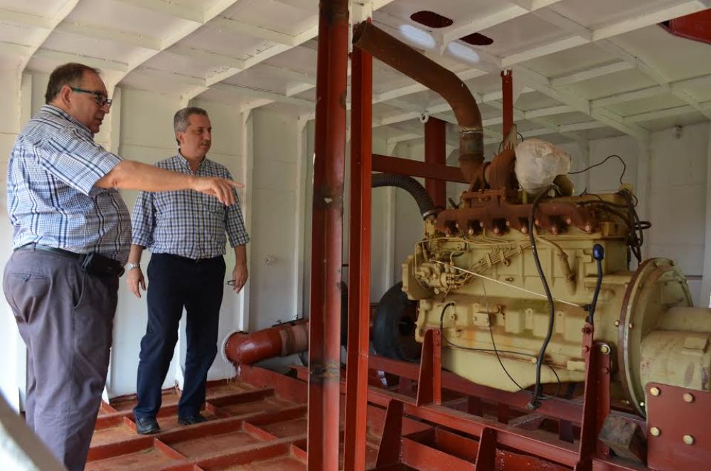 Passalacqua remarc� en la necesidad de recuperar el comercio fluvial