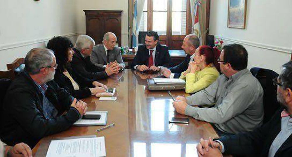 Galassi presidi� una reuni�n de la Paritaria Central