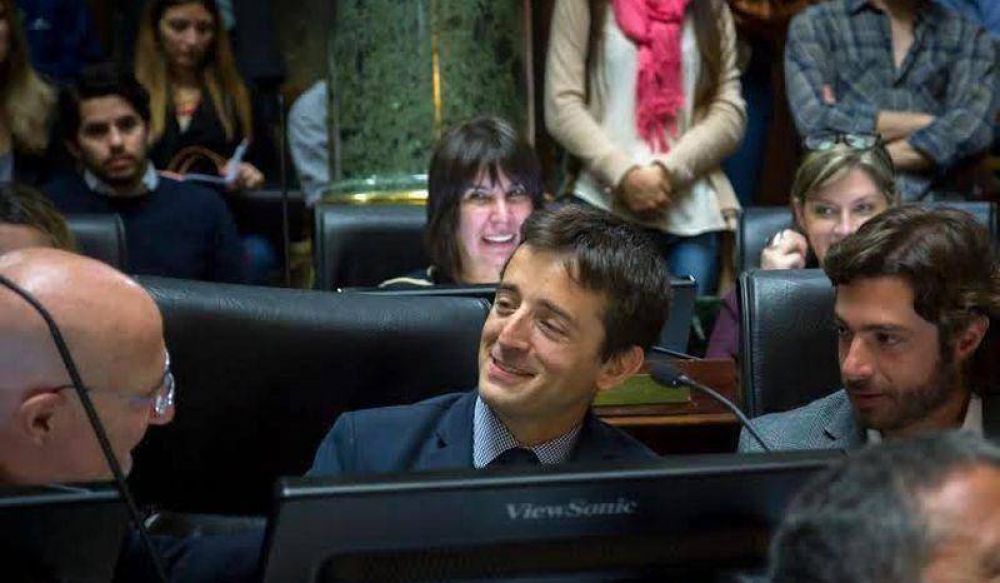 Agust�n Garz�n asumi� como legislador del PRO