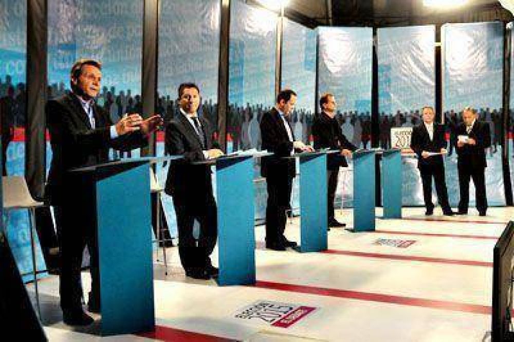 Otra vez sin Arroyo, debatieron los candidatos a intendente
