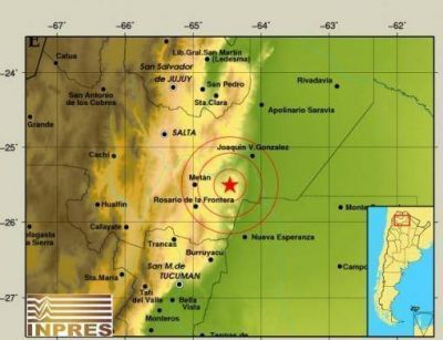Un muerto y 10 heridos por un sismo de 5.9 grados con epicentro en Salta