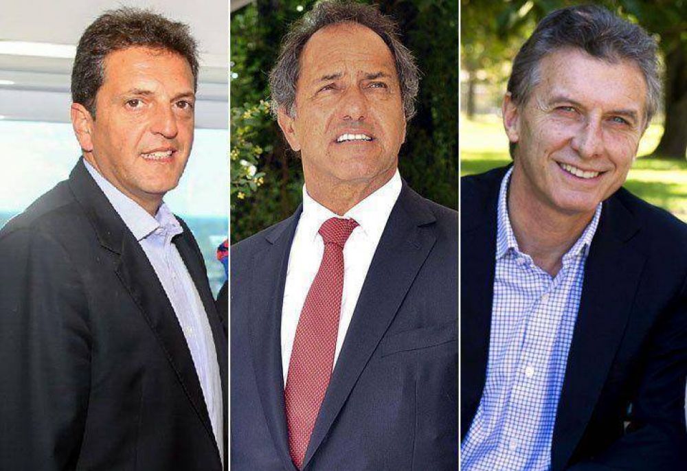 Scioli ganar�a en primera vuelta, vence a Macri en ballottage, pero no a Massa